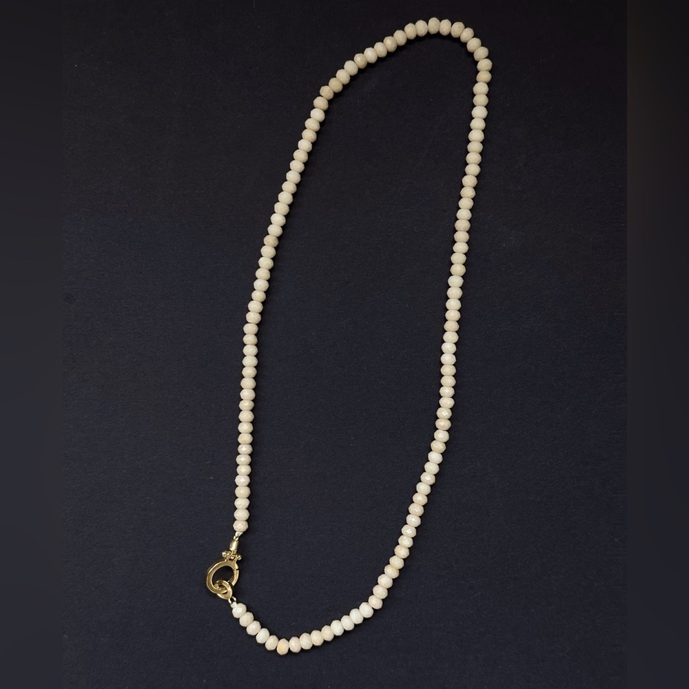 Gorjana white bead Parker necklace